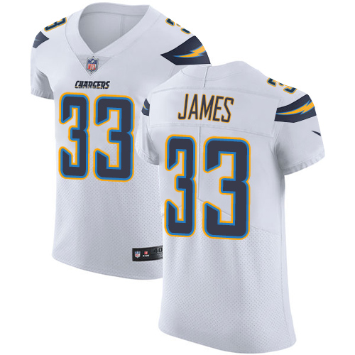 Nike Chargers #33 Derwin James White Men's Stitched NFL Vapor Untouchable Elite Jersey